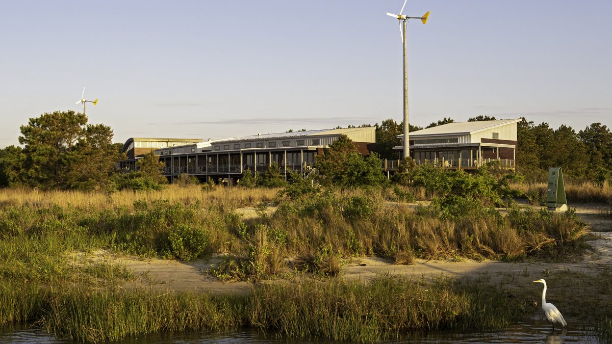 Macon and Joan Brock Classroom at the Brock Environmental Center